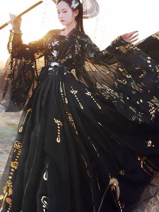 Original Hanfu Ancient Chinese Costume Women Clothes Traditional Hanfu Dance Co image 9
