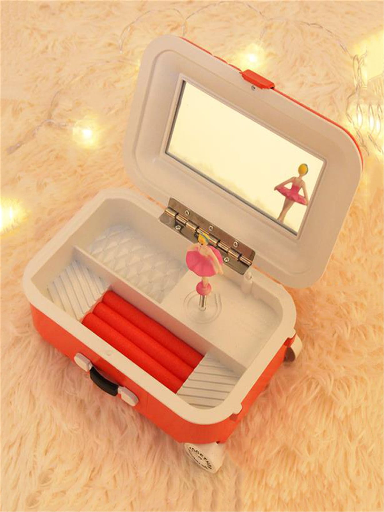 1pc Luggage Shaped Random Color Music Box image 1