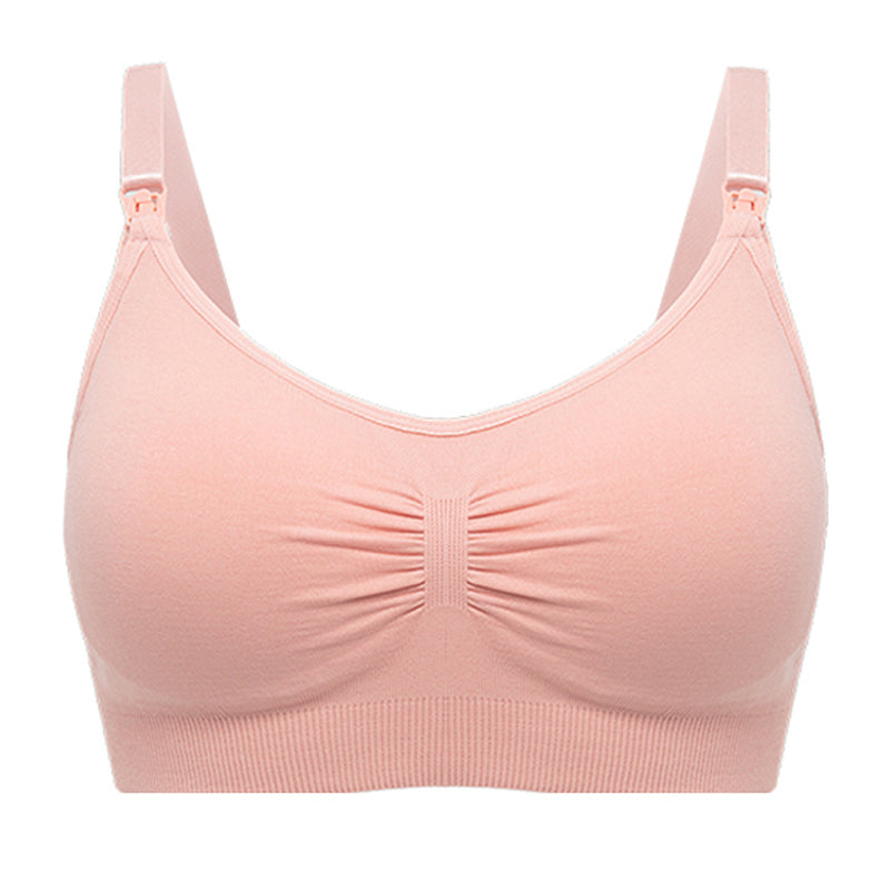 High Quality Plus Size Nursing Bra Breathable Women Breastfeeding Underwear Sea image 3
