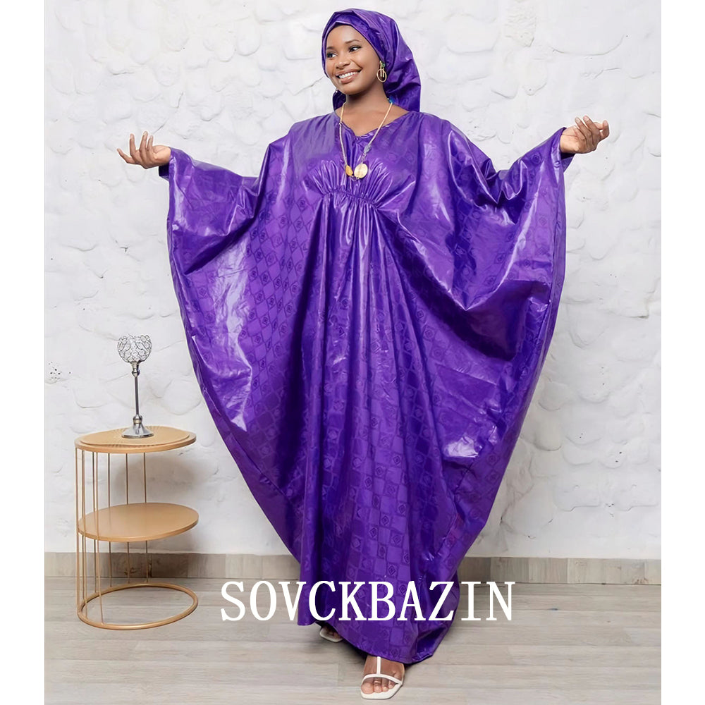 Wearable Throughout The Four Seasons Robe Bazin Riche Clothing African Attire G image 1