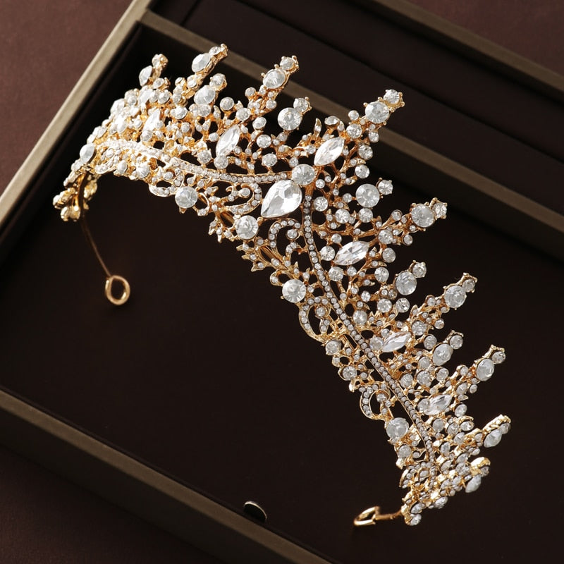 Itacazzo Bridal Headwear Full Of Romantic Atmosphere Sweet Gold-colour Ladies' image 3