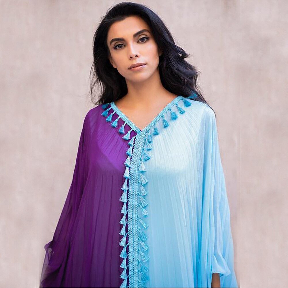 Ramadan Eid African Maxi Dresses For Women Loose Dubai Turkey Islam image 3