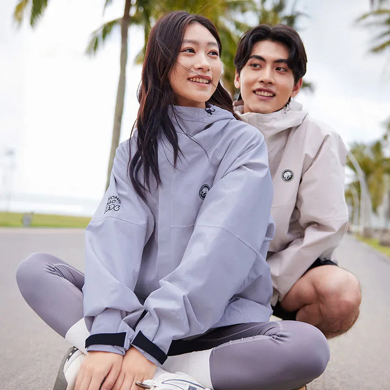 GOLDEN CAMEL Hiking Jackets Women Waterproof Hard Shell Single-layer Jacket for image 6
