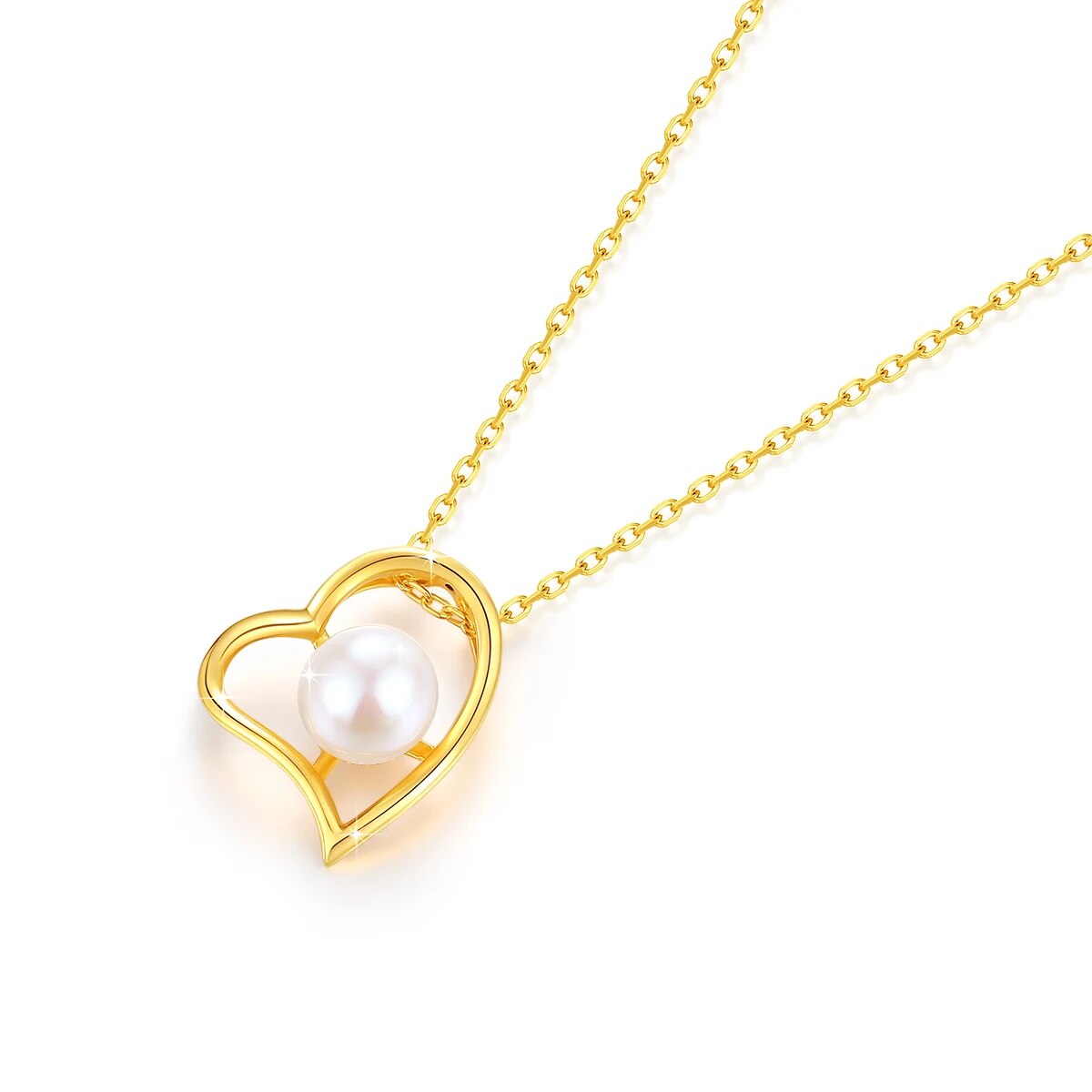 Szjinao Freshwater Pearl Necklace 18k Real Gold 100% Women With Certificate AU image 7
