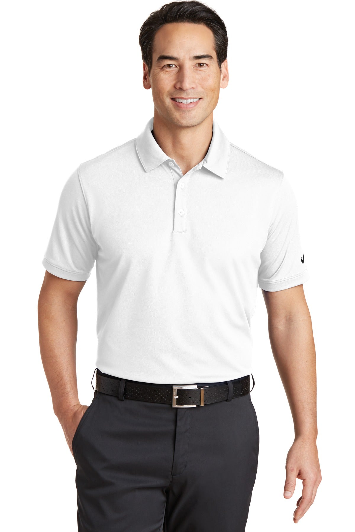 قميص بولو Nike Dri-FIT Solid Icon Pique Modern Fit. 746099
