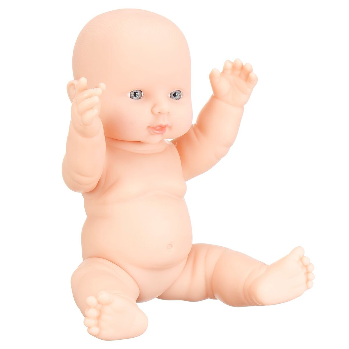 30cm Handmade Vinyl Reborn Baby Dolls Lifelike Cute Dolls Girl Black White Accom image 2