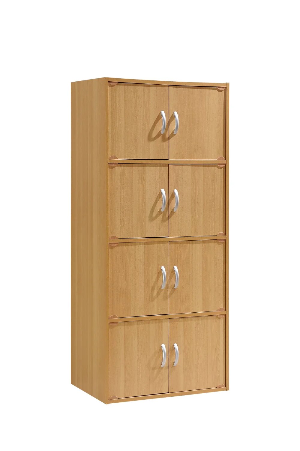 4-Shelf, 8-Door Multipurpose Cabinet, Multiple Colors closet organizer Living R image 1