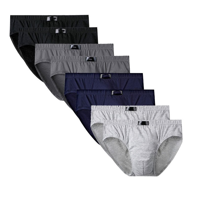 8Pcs Fashion Men's Panties Mens Cotton Underwear Men Briefsr Bikini Pant Men C image 10