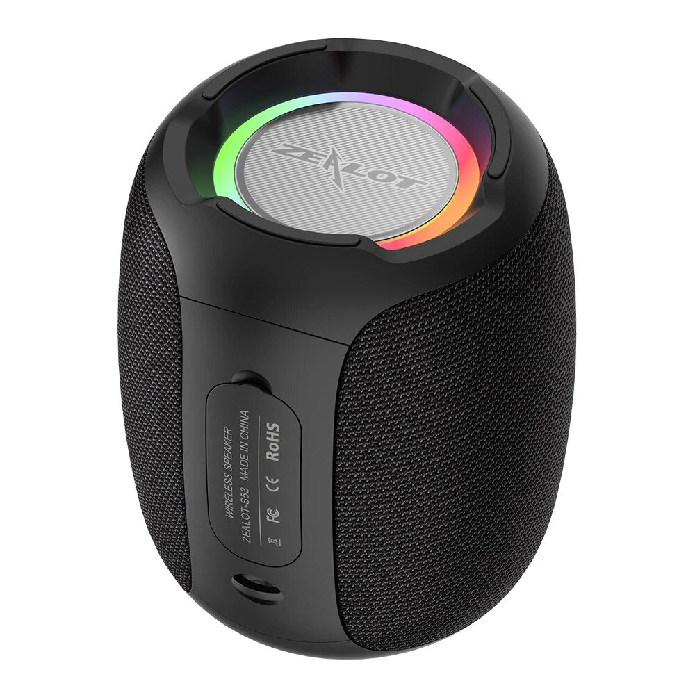 ZEALOT S53 Wireless Bluetooth Speaker 10 hours 10w super loud sound bluetooth image 1