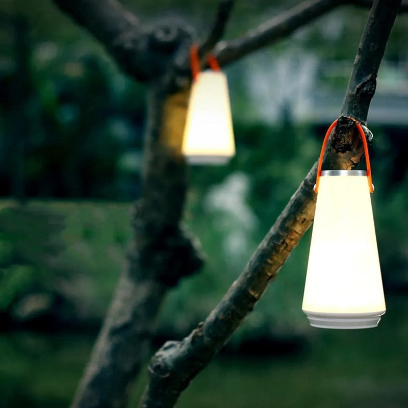 LED touch induction lamp table lamp tent outdoor camping lamp portable lighting image 2