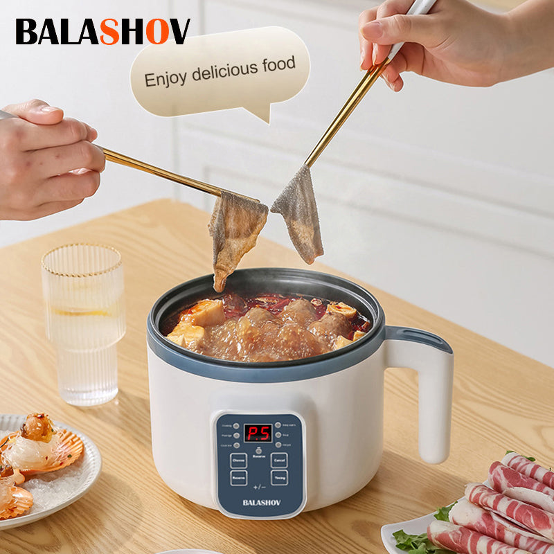 1.7L Electric Rice Cooker 1-2 People Household Non-stick Pan Single/Double Laye image 1