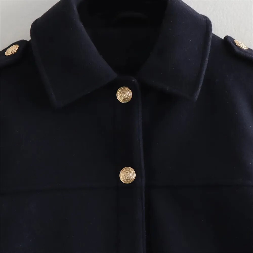 UNIZERA 2023 Autumn/Winter New Product Women's New Fashion Casual Gold Buckle S image 3