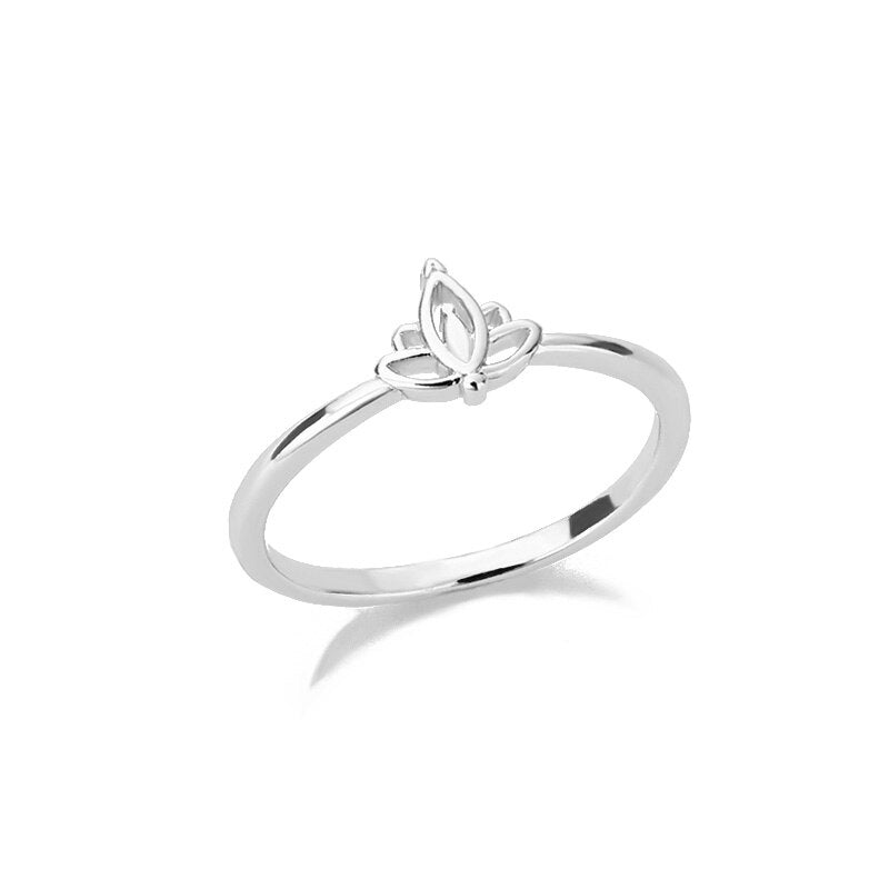 Knot Infinity Rings For Women Girls Gold Color Stainless Steel Heart Finger Ri image 5