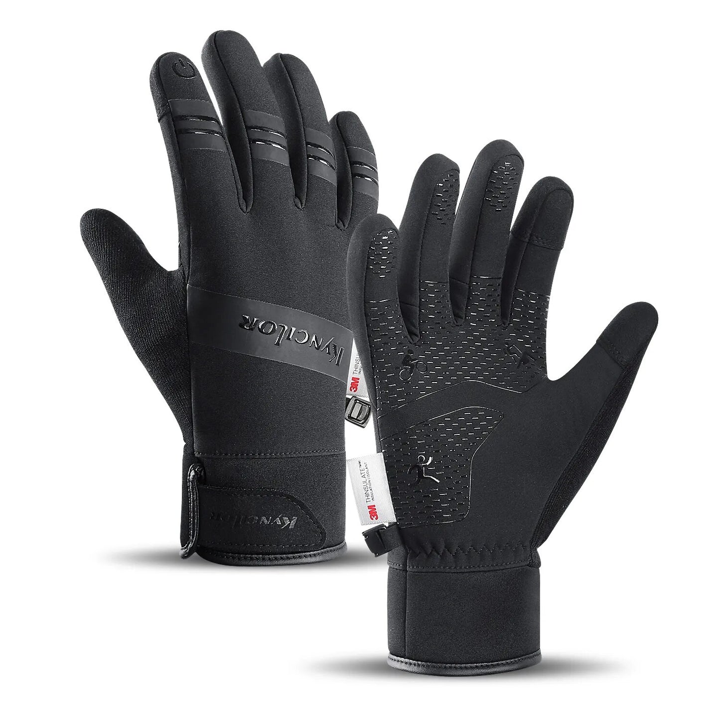 Winter Men Women Gloves Touch Cold Waterproof Male Outdoor Sports Warm Motorcyc image 5