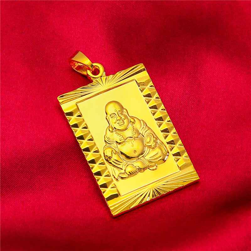 18 K Yellow Gold Color Dragon Pendant for Men Women Jewelry Women's Wedding Eng image 7