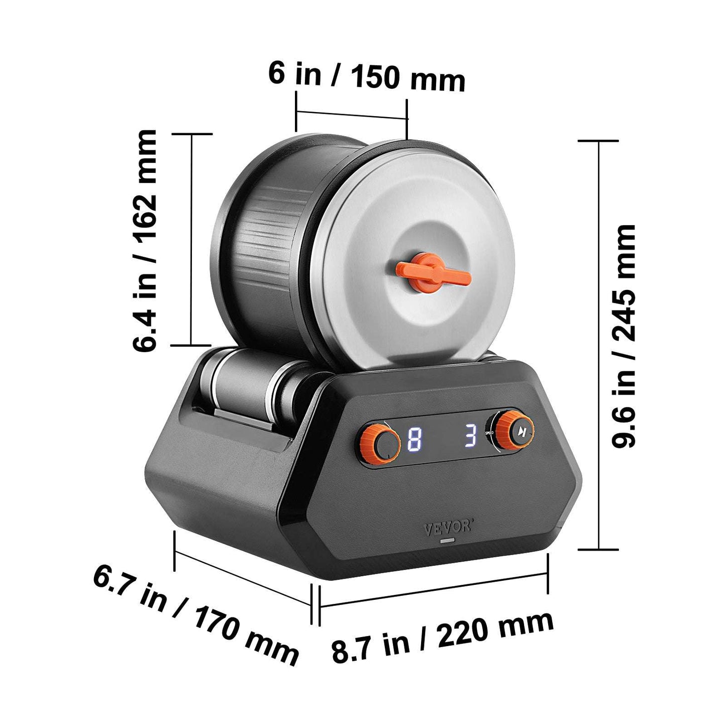 VEVOR Professional Rock Grinder Kit Rock Polisher For Kids And Adults Electroni image 8