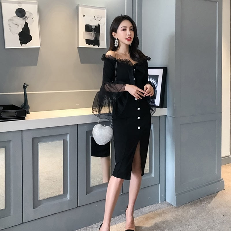 Cheongsam Sexy Oriental Dress Midi Elegant Chinese Dresses Summer 2020 Japanese image 5