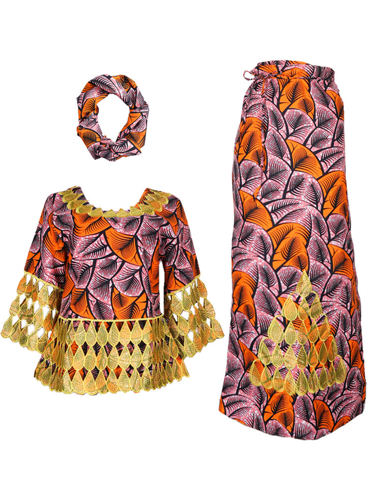 3XL 4XL Women Plus Size Clothing African Dashiki Print Wax Dress Wedding Party image 9