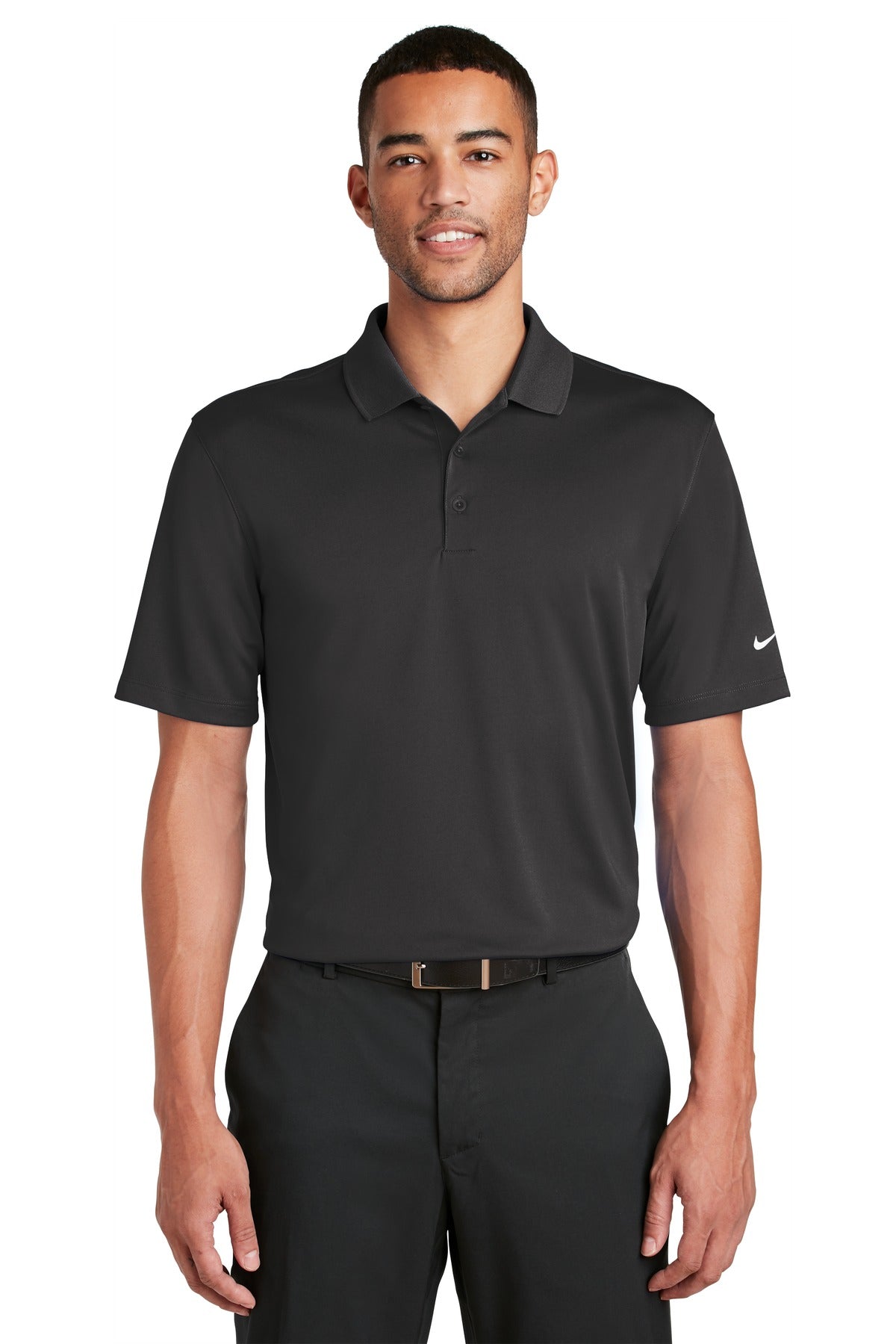 Polo Nike Dri-FIT Classic Fit Players con cuello de punto plano. 838956
