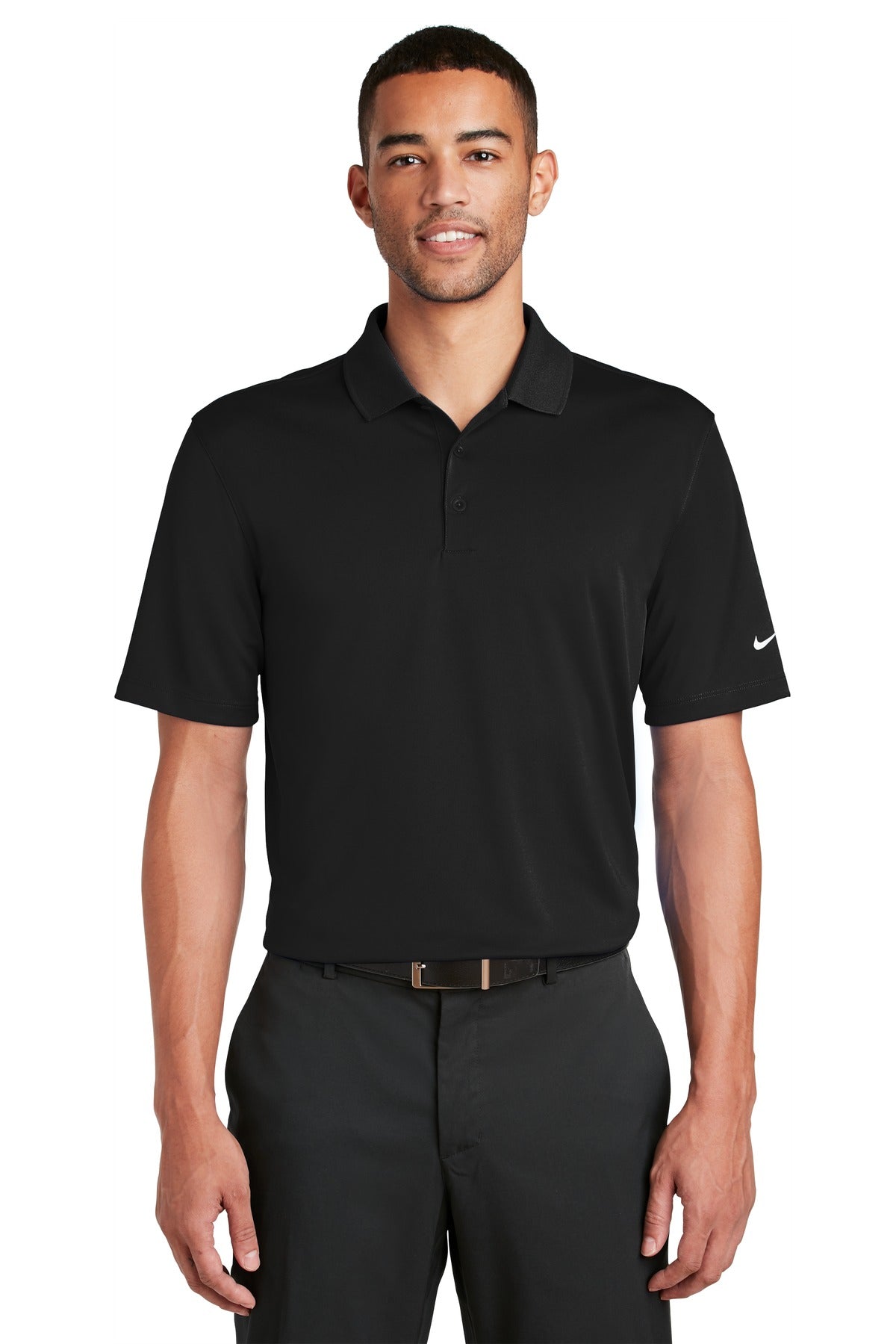 Polo Nike Dri-FIT Classic Fit Players con cuello de punto plano. 838956