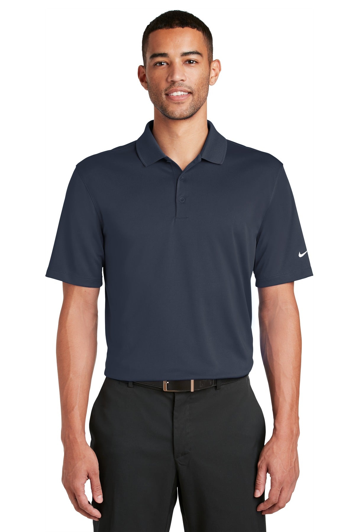 Polo Nike Dri-FIT Classic Fit Players con cuello de punto plano. 838956