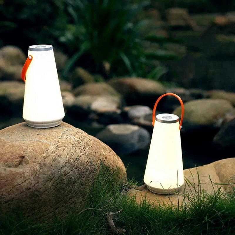 LED touch induction lamp table lamp tent outdoor camping lamp portable lighting image 4