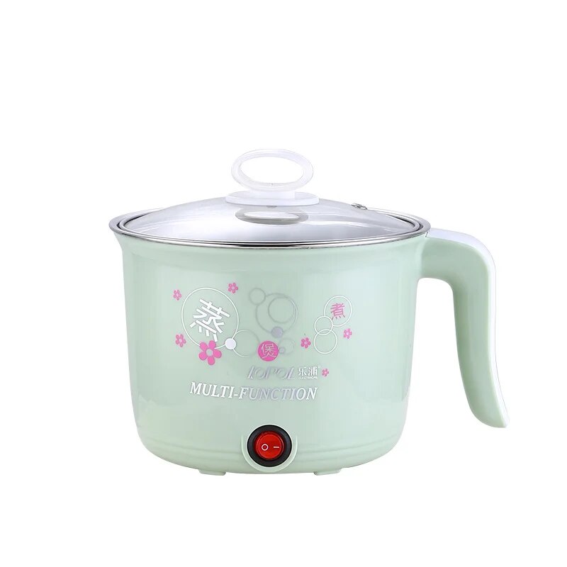 Electric Cooker Home Multifunction Hot Pot 1-2 People Heating Pan Cooking Pot M image 2