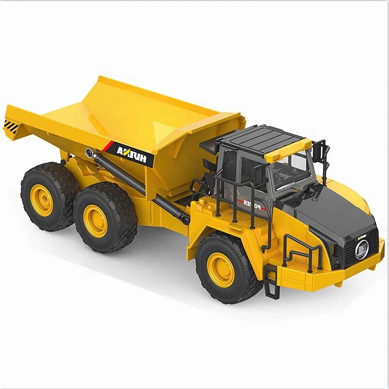 1/24 Scale 9CH HUINA 1568 Radio Control Articulated Dump Truck Model For Over image 5