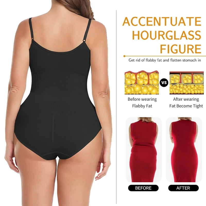 Women's Plus Size Bodysuits Butt Lifter Shapewear Fajas Colombianas Tummy Contr image 4