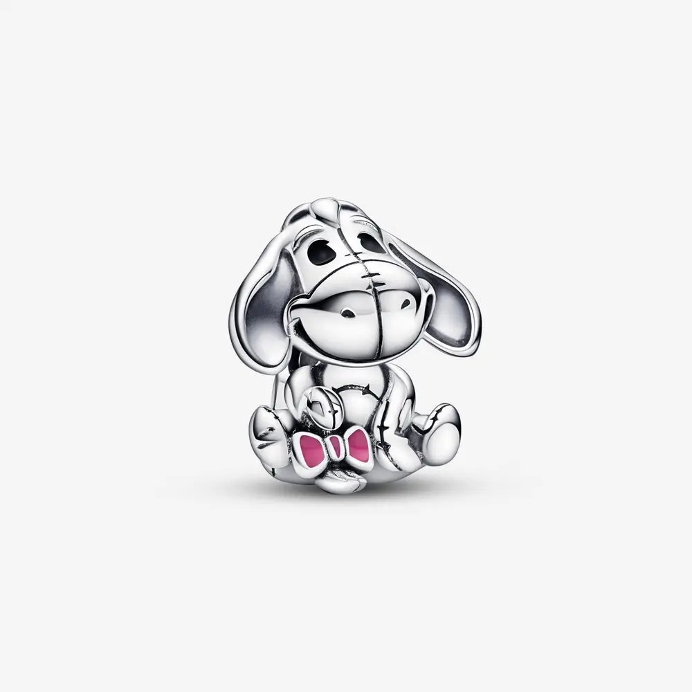 925 Silver Disney 100th Princess Pumpkin Cart Mickey Minnie Dumbo Charm Stitch image 29