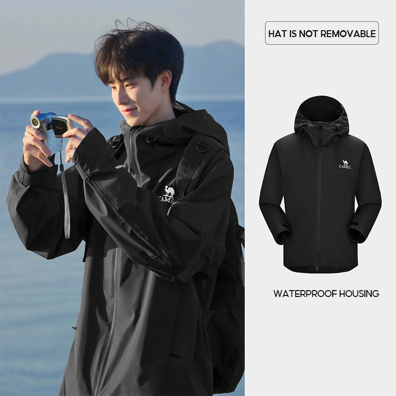 GOLDEN CAMEL Outdoor Hiking Jackets Windbreakers Waterproof Jacket for Men 2023 image 8