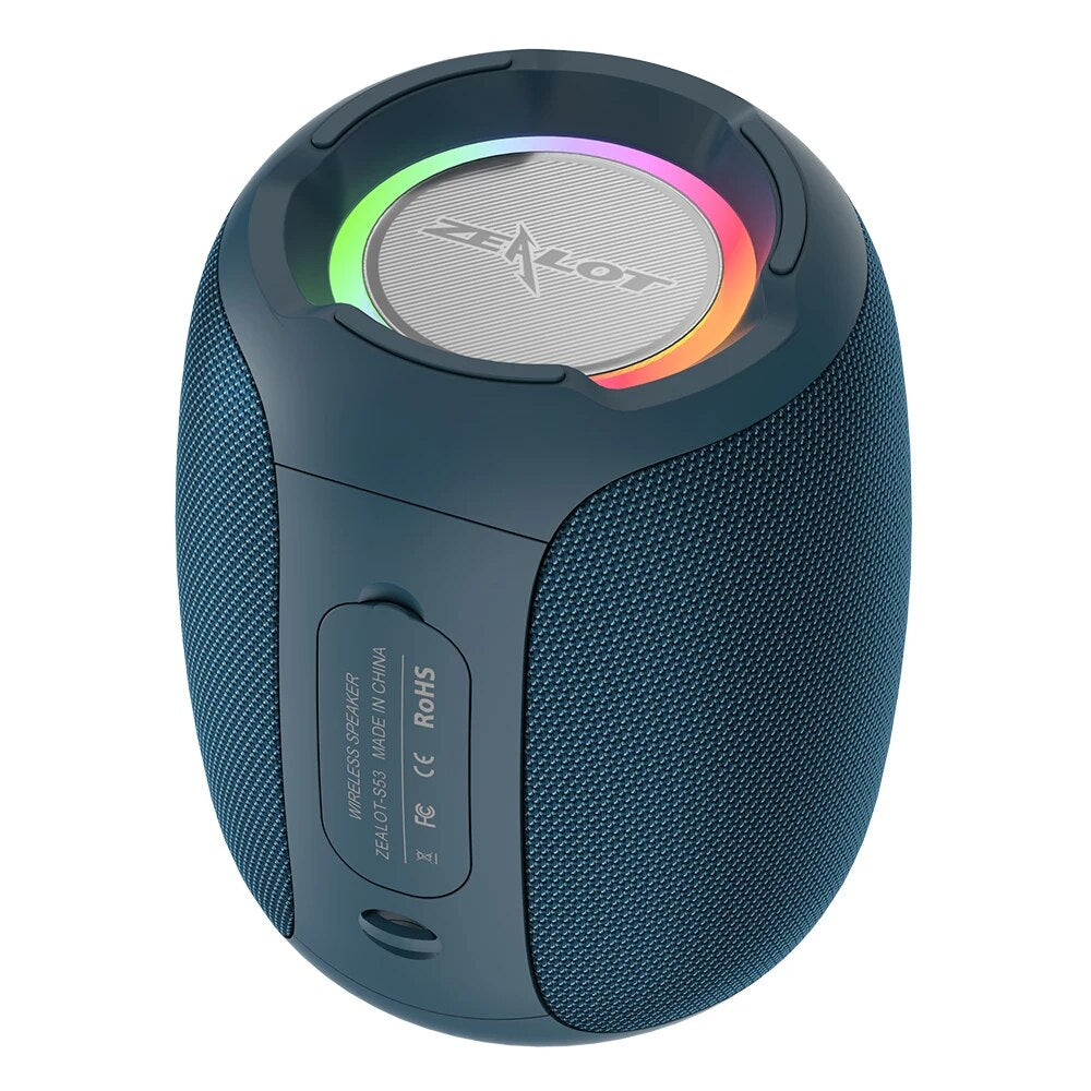 ZEALOT S53 Wireless Bluetooth Speaker 10 hours 10w super loud sound bluetooth image 0