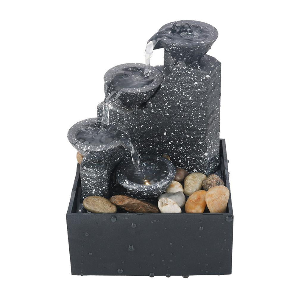 Tabletop Waterfall Decor Water Fountain Desktop Ornaments Flowing Tabletop Land image 5