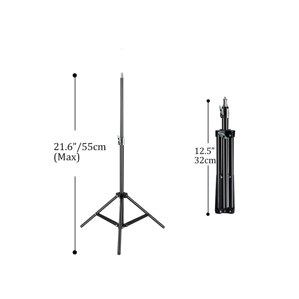 37/68/100/150/200CM Selfie Light Tripod 1/4 Screw Head Photography Portable Sta image 6