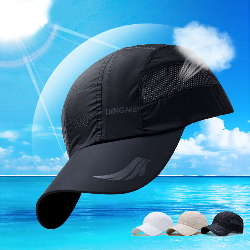 2024 Summer Brand For Men Sports Running Sweat Baseball Cap Male Canada Golf Qu image 1