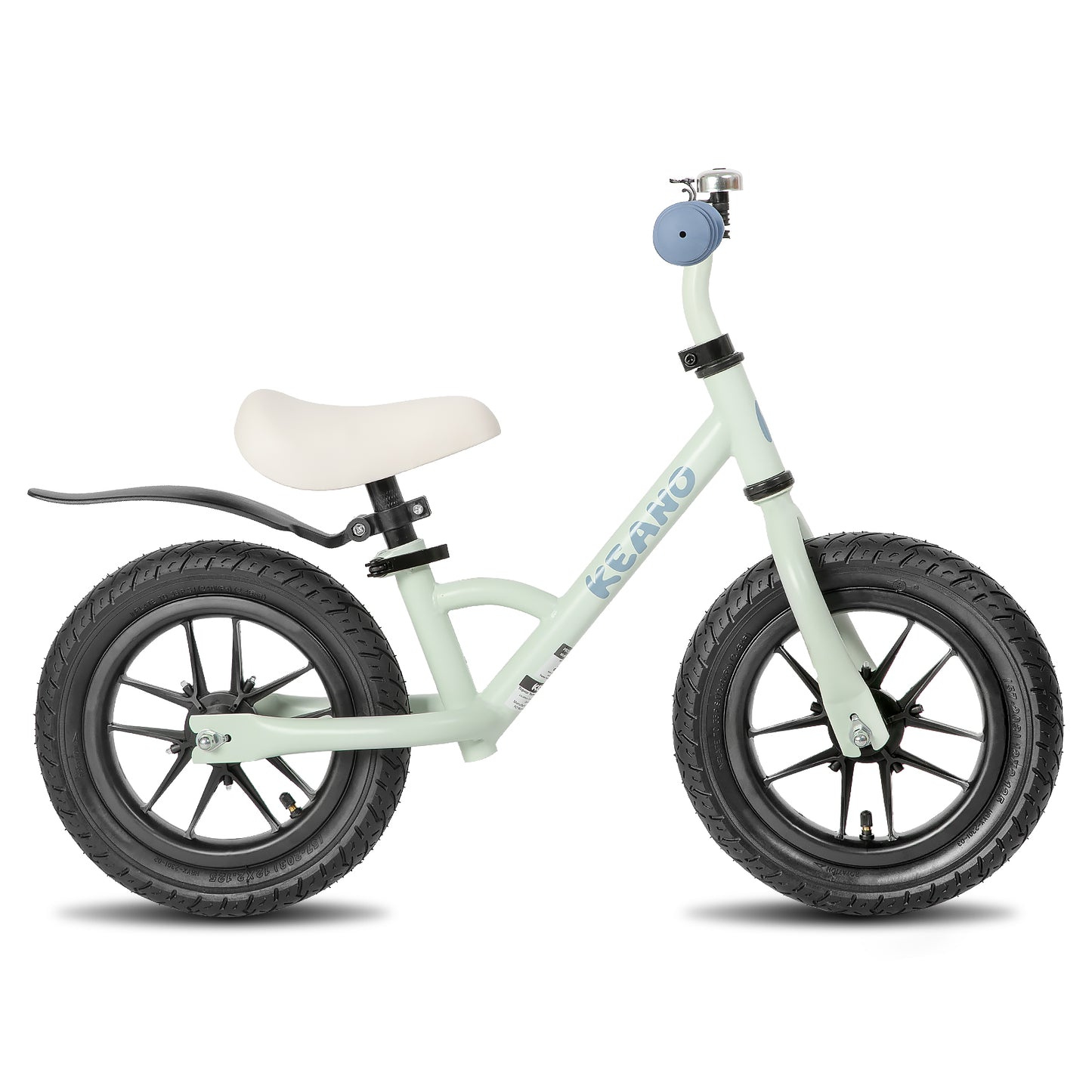 JOYSTAR 12 Inch Kids Balance Bike with Colorful Lighting Wheels, No Pedals Push image 2