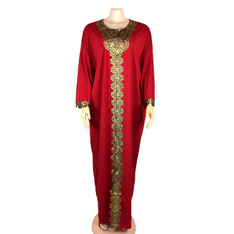 New Style African Dresses for Women Dashiki Rainbow African Clothes Basin Riche image 3