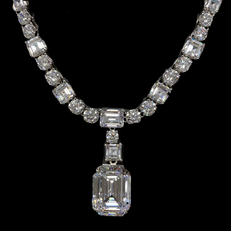 ZOCA High Quality Fine Jewelry Luxury 925 Sterling Silver Plated K Gold Necklac image 1