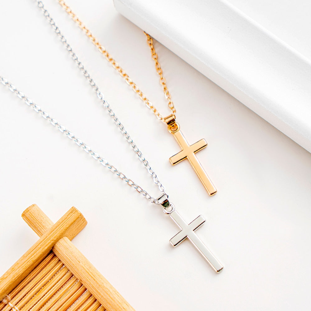 Fashion Female Cross Pendants Dropshipping Gold Jesus Cross Pendant Punk image 3