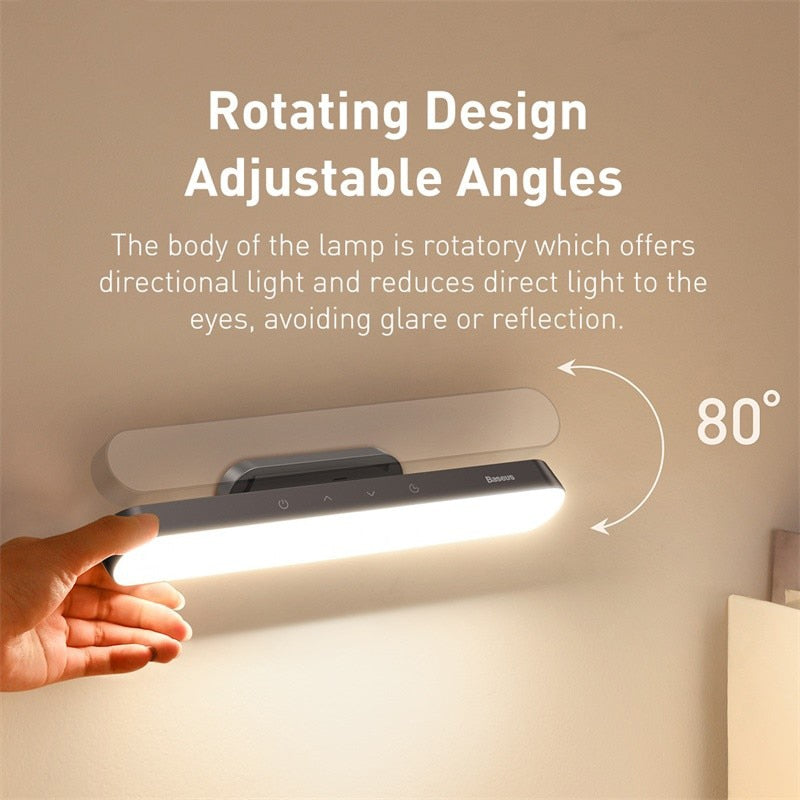 Baseus Night Light Hanging Magnetic LED Table Lamp Stepless Dimming Desk Lamp R image 5