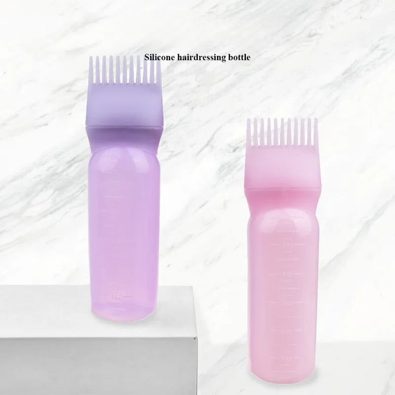 4 Colors 60OZ Portable Scalp Applicator Liquid Comb Hair Roots Massage Medicine image 12