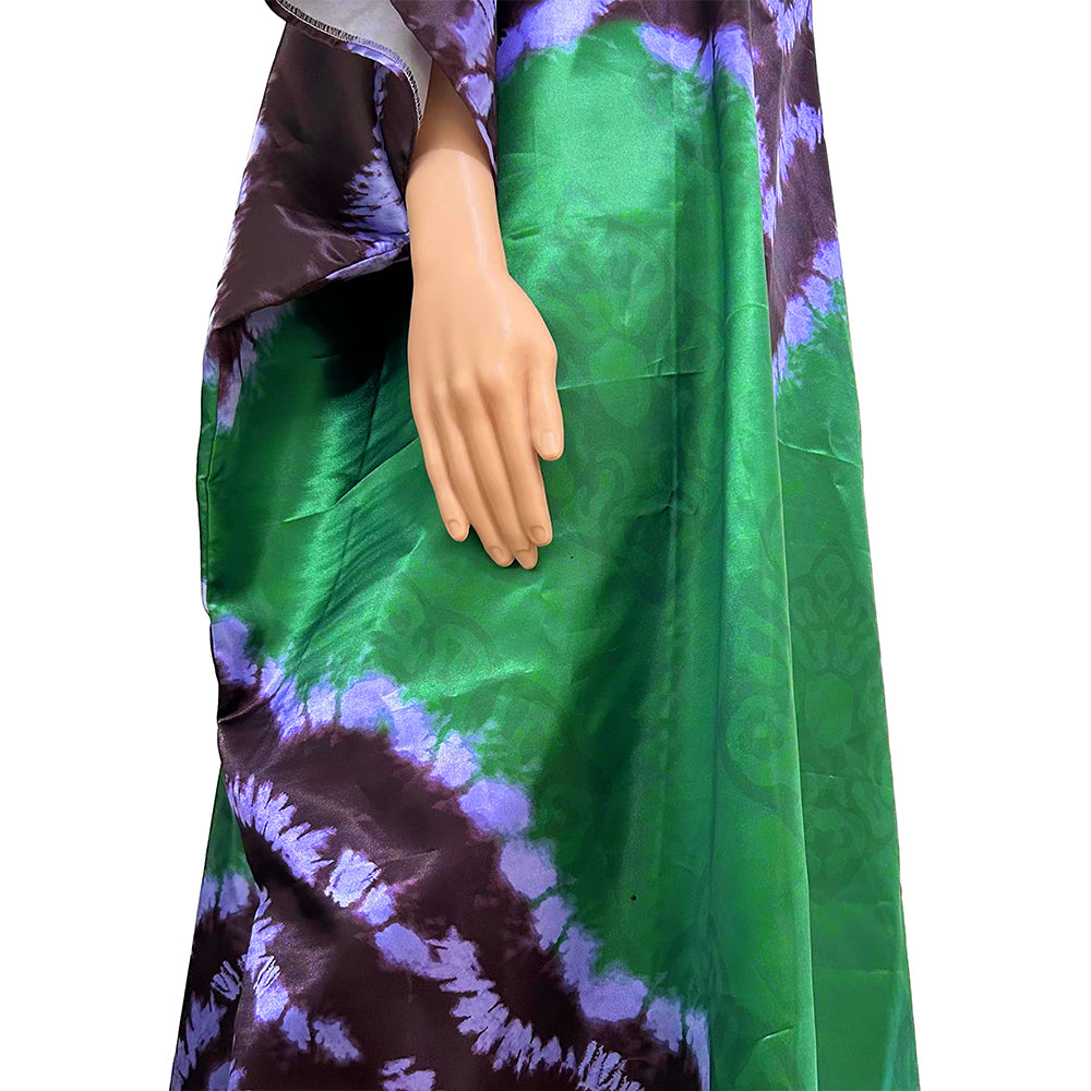 Green African Dresses For Women Traditional Clothing Original Riche Dashiki Rob image 5