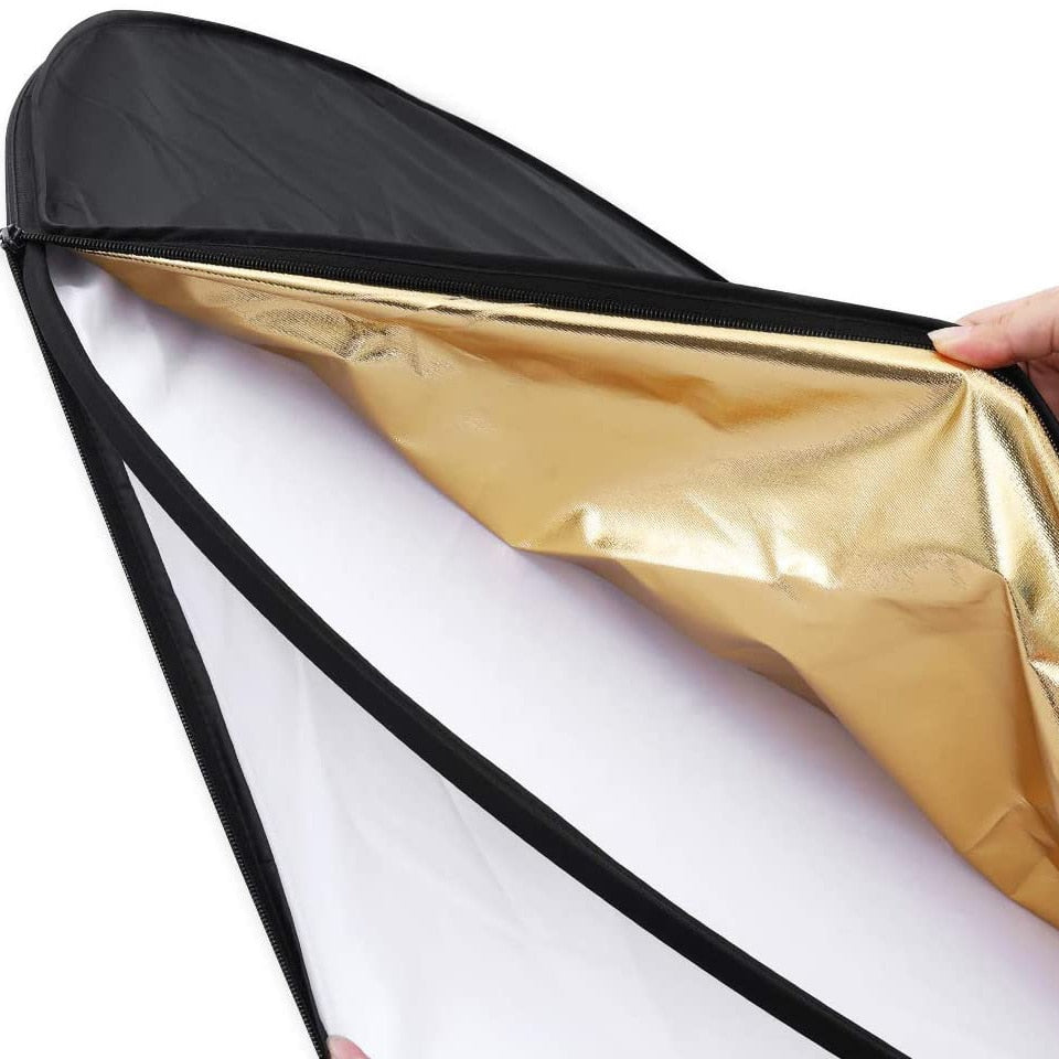 100x150cm 5 in 1 Portable Collapsible Light Oval Photography Reflector for Stud image 10