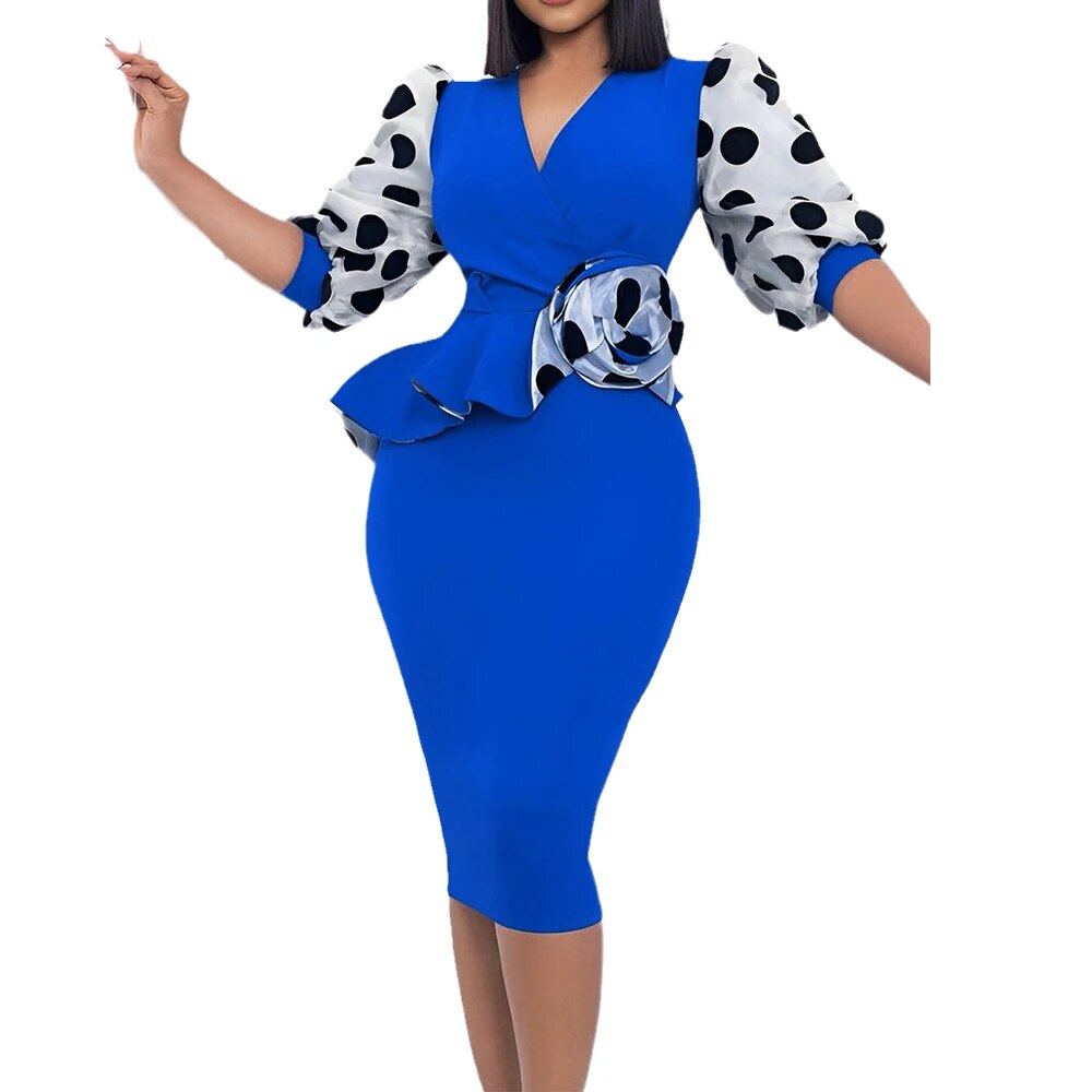 Plus Size Knitted Pencil Dress for Women Clothing 2023 Autumn Winter Hip Long S image 0