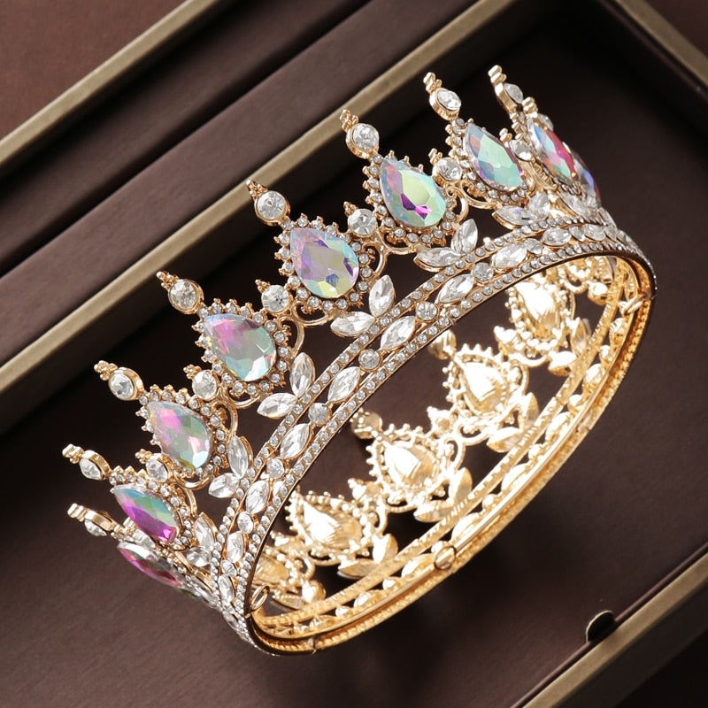 Itacazzo Bridal Headwear Full Of Baroque Atmosphere Noble Gold-colour Ladies' B image 2