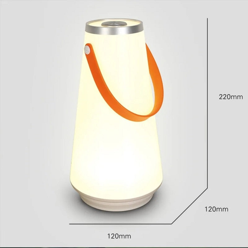 LED touch induction lamp table lamp tent outdoor camping lamp portable lighting image 5