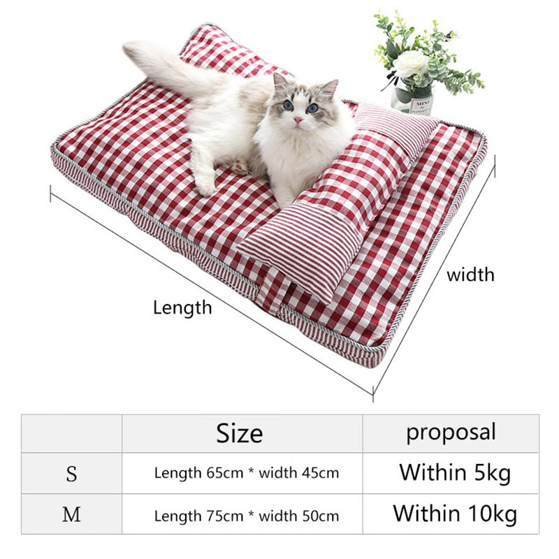 Pet Dog Bed Soft Lounger Pet Bed House for Dogs Cats Cozy Sleeping Sofa Warm Pu image 5
