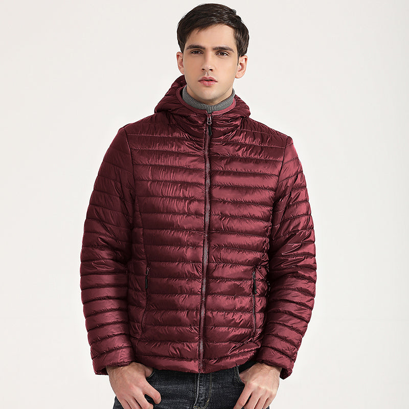COUTUDI Lightweight Puffer Down Jackets for Men, Warm Parka, Windproof Coat, Ca image 1