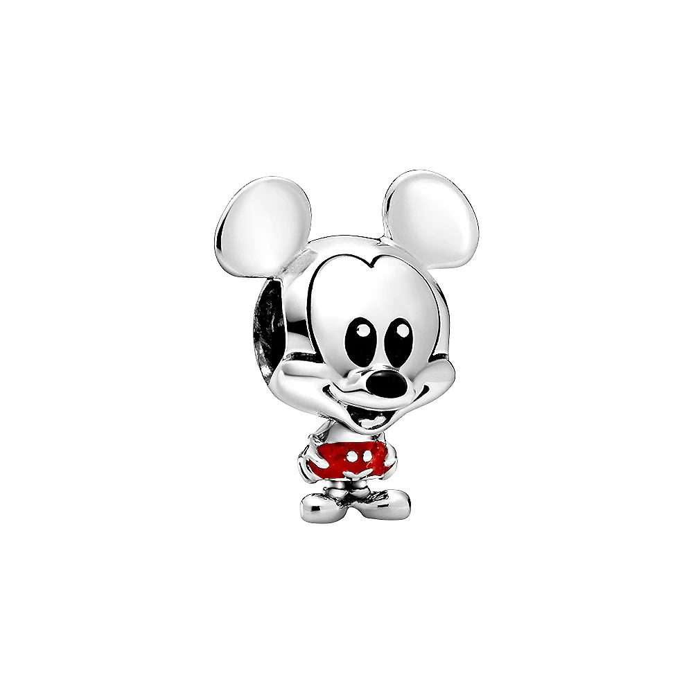 925 Silver Disney 100th Princess Pumpkin Cart Mickey Minnie Dumbo Charm Stitch image 15