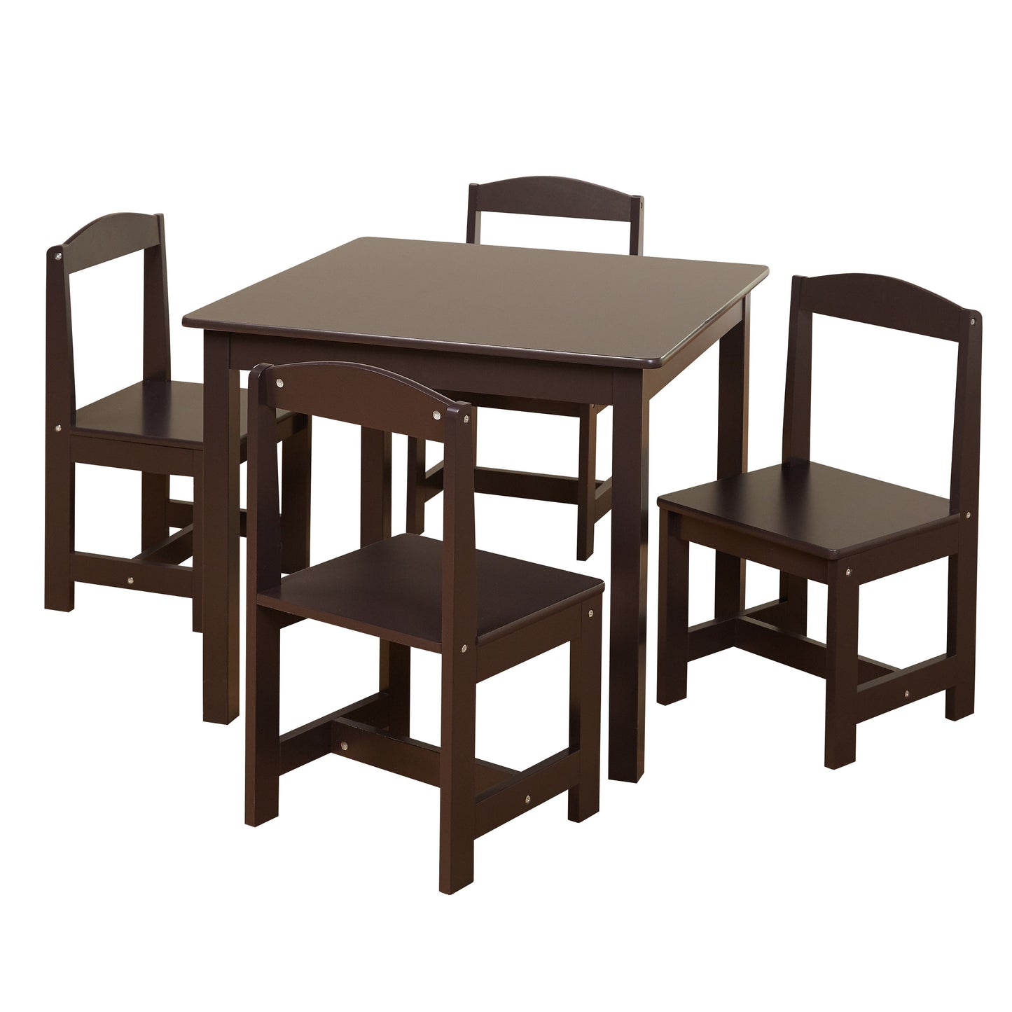 Kids' 5-Piece Table and Chairs Set, Multiple Colors Study Chairs for Students image 3